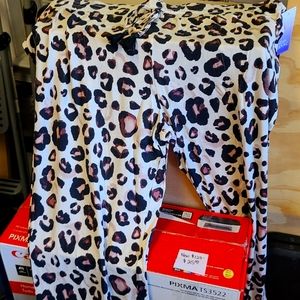 Leopard Print Bottoms